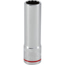 Channellock 1/2 In. Drive 9/16 In. 12-Point Deep Standard Socket