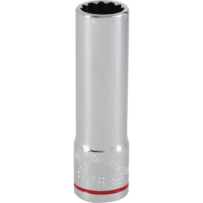 Channellock 1/2 In. Drive 9/16 In. 12-Point Deep Standard Socket
