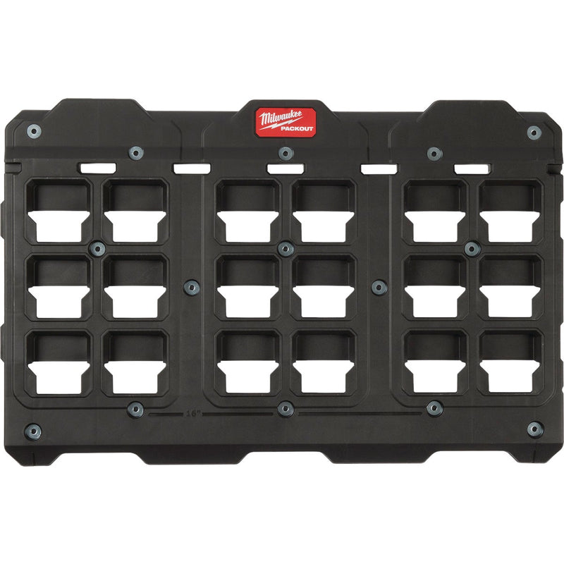 Milwaukee PACKOUT Large Wall Plate, 150 Lb. Capacity