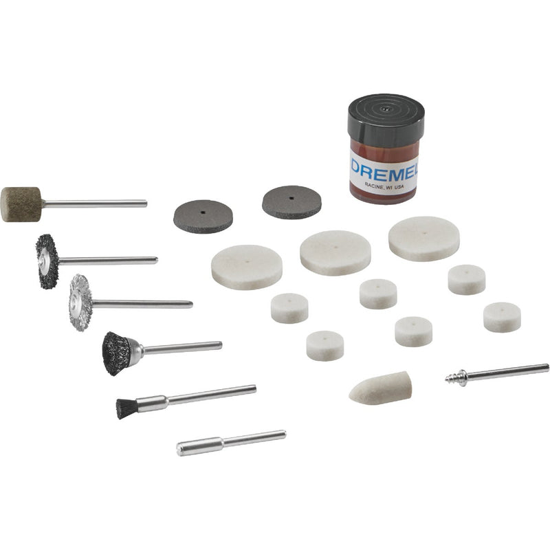 Dremel Cleaning/ Polishing Rotary Tool Accessory Kit (20-Piece)