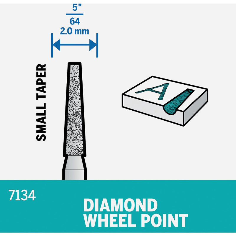 Dremel 5/64 In. Diamond Point