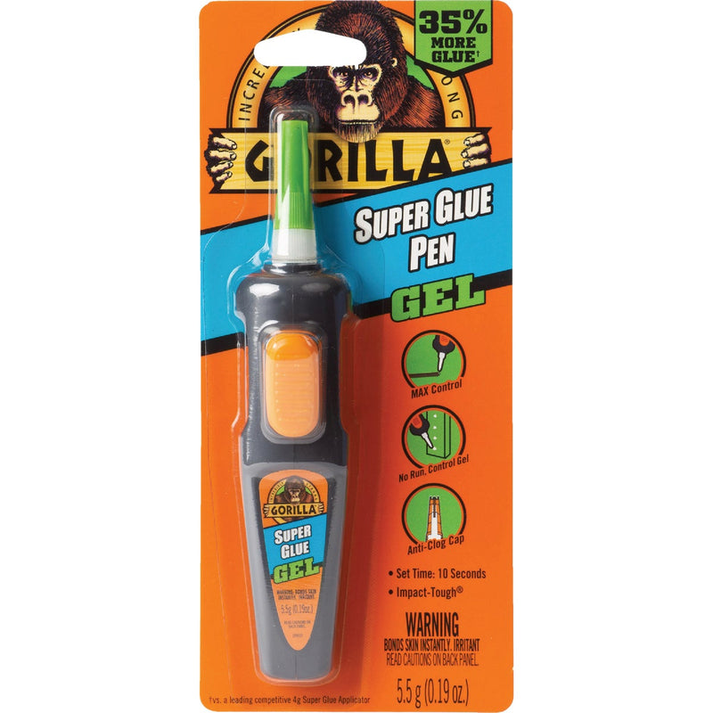 Gorilla 0.19 Oz. Super Glue Gel Pen