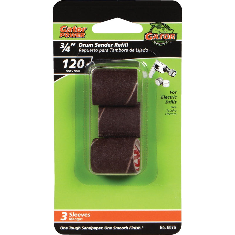 Gator 1 In. x 3/4 In. 120 Grit Drum Sander Refills (3-Pack)