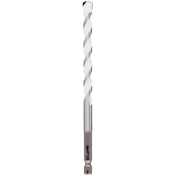 Milwaukee SHOCKWAVE 5/16 In. x 6 In. Impact Duty Carbide Multi-Material Hex Shank Drill Bit