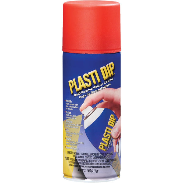 Performix Plasti Dip Red 11 Oz. Aerosol Rubber Coating Rubber Coating Spray Paint