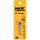 DEWALT 3/8 In. Square 2 In. L. Socket Adapter