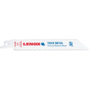 Lenox 6 In. 14 TPI Thick Metal Reciprocating Saw Blade (5-Pack)