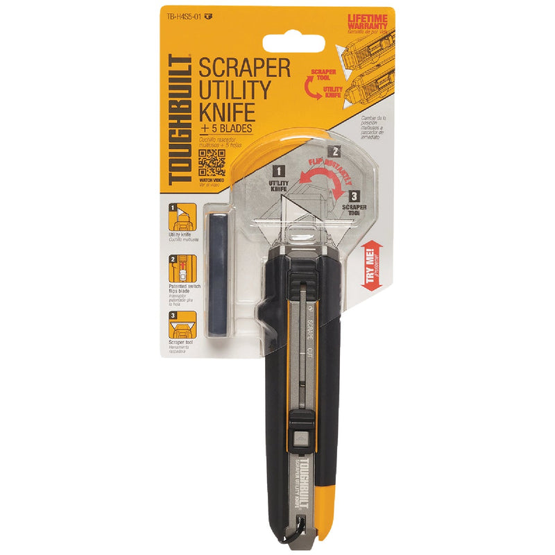 ToughBuilt Retractable Scraper Utility Knife