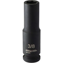Channellock 3/8 In. Drive 3/8 In. 6-Point Deep Standard Impact Socket