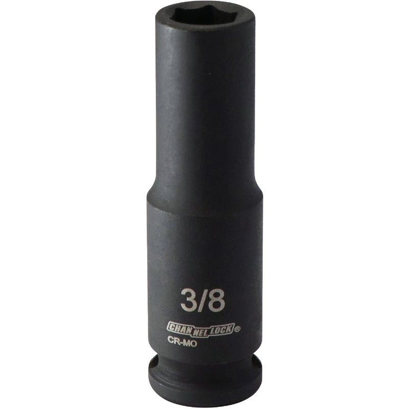 Channellock 3/8 In. Drive 3/8 In. 6-Point Deep Standard Impact Socket