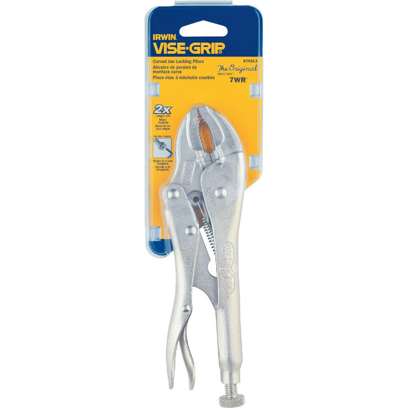 Irwin Vise-Grip The Original 7 In. Curved Jaw Locking Pliers with Cutter