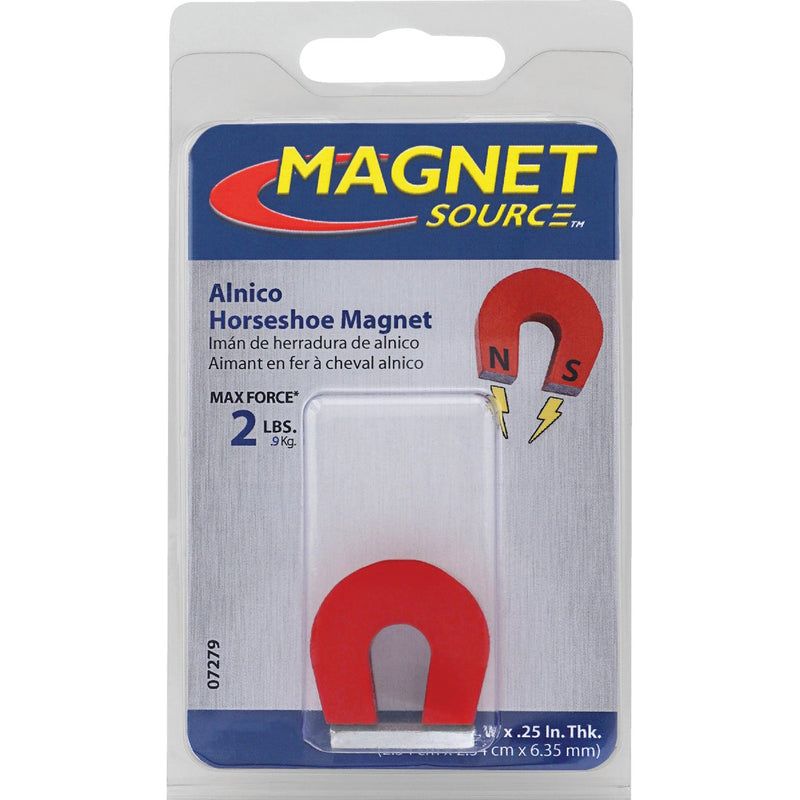 Master Magnetics 2 Lb. 1 in. Horseshoe Magnet