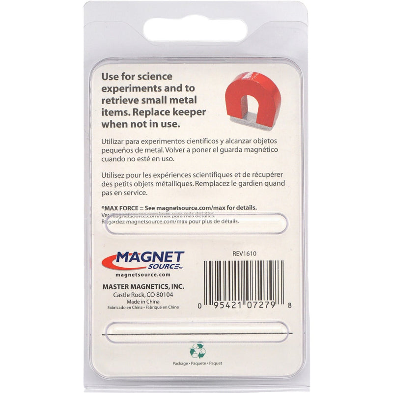 Master Magnetics 2 Lb. 1 in. Horseshoe Magnet