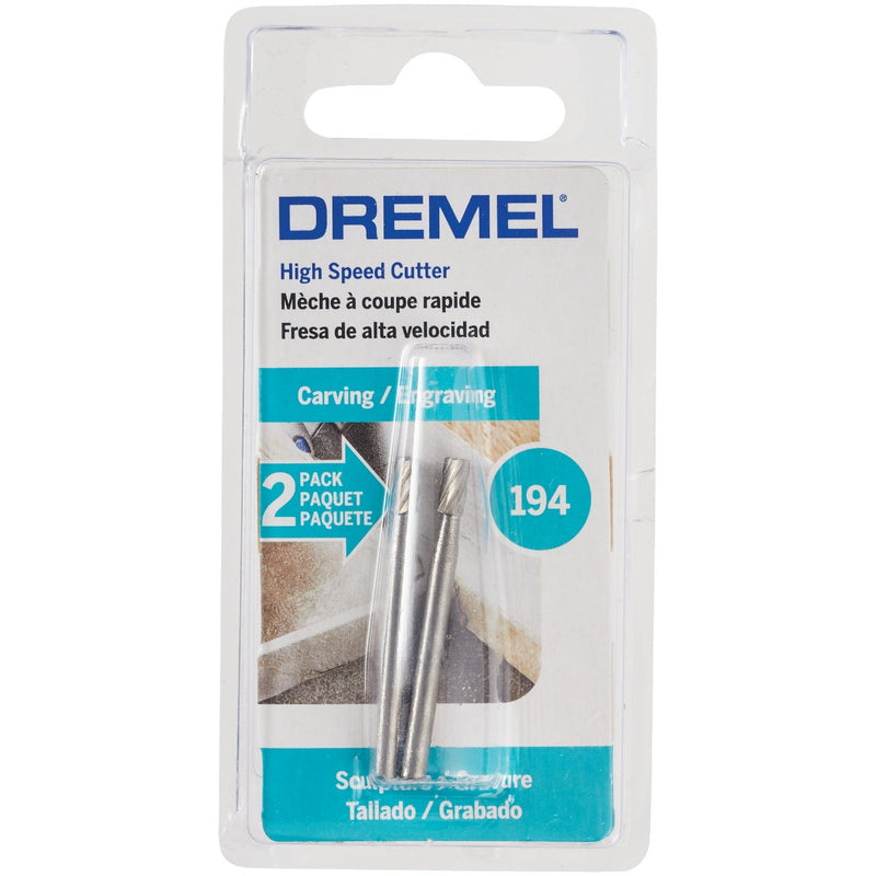 Dremel 1/8 In. High Speed Steel High-Speed Cutter, (2-Pack)