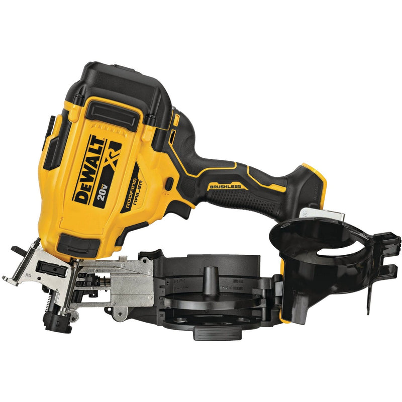 DEWALT 20V MAX 15 Degree Cordless Coil Roofing Nailer (Tool Only)