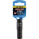 Channellock 3/8 In. Drive 7/16 In. 6-Point Deep Standard Impact Socket