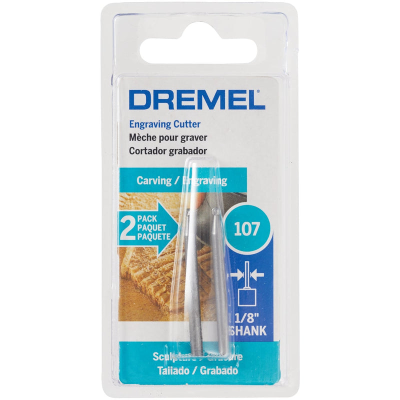 Dremel 3/32 In. Engraving Cutter, (2-Pack)