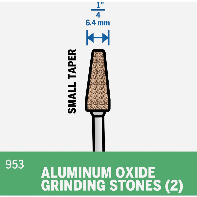 Dremel 1/4 In. Aluminum Oxide Grinding Stone