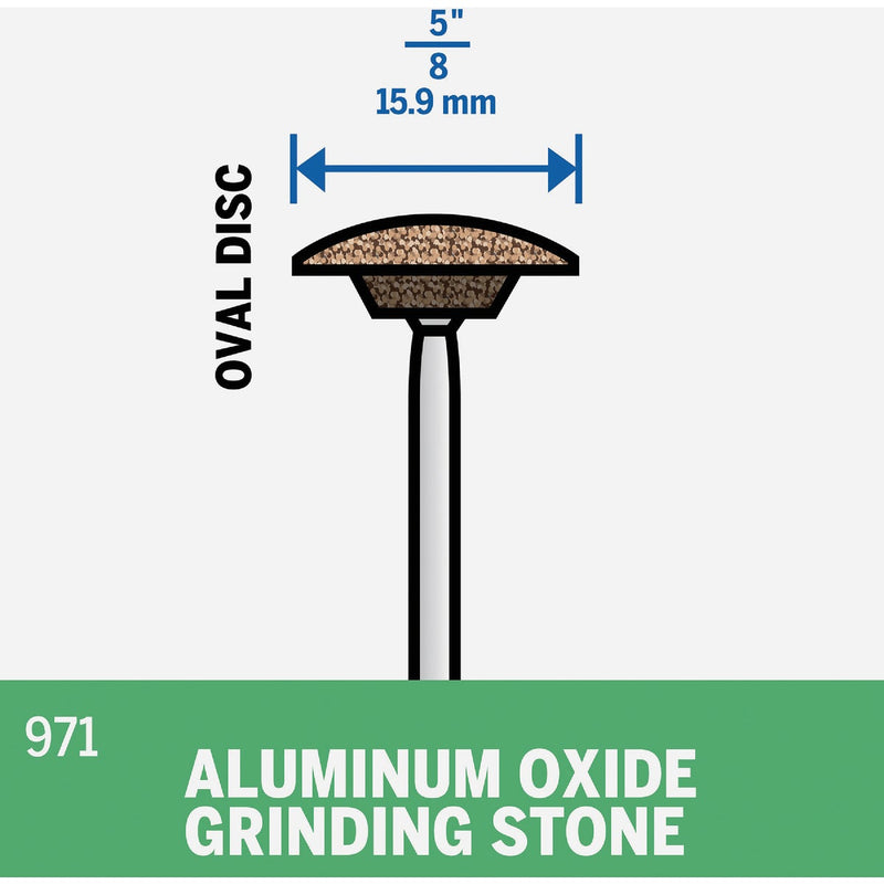 Dremel 5/8 In. Aluminum Oxide Grinding Stone