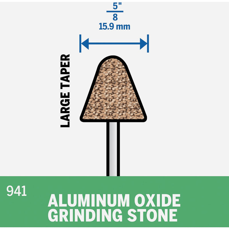 Dremel 5/8 In. Aluminum Oxide Grinding Stone