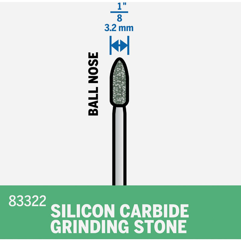 Dremel 1/8 In. Silicon Carbide Grinding Stone