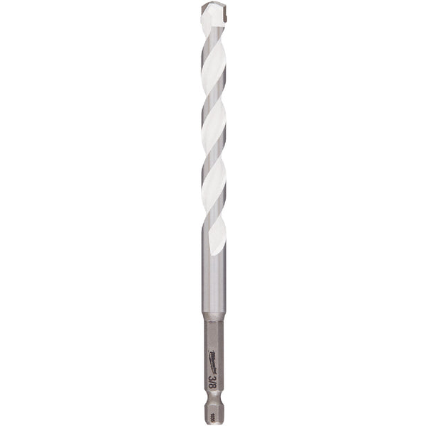 Milwaukee SHOCKWAVE 3/8 In. x 6 In. Impact Duty Carbide Multi-Material Hex Shank Drill Bit