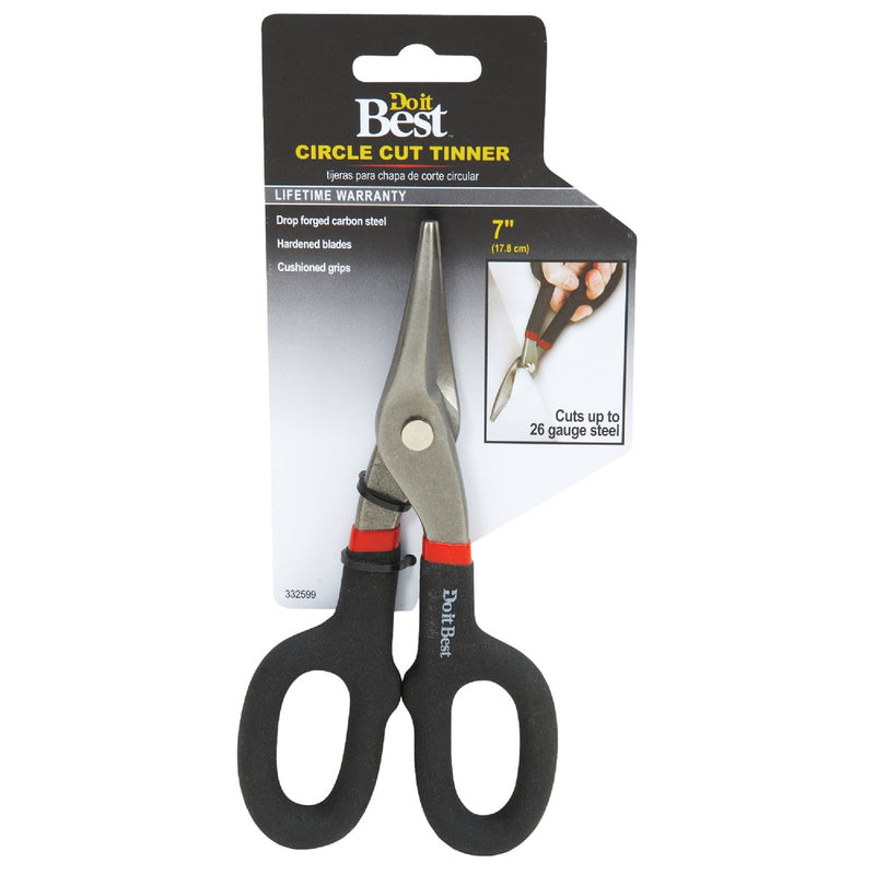 Do it Best 7 In. Duckbill Tin Circle/Straight Snips