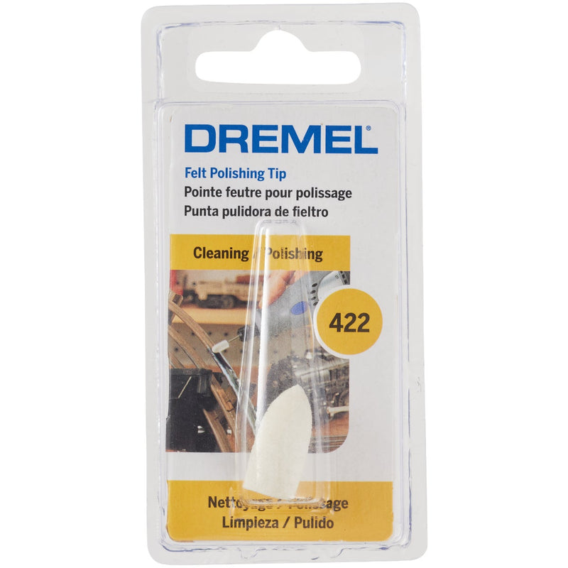 Emery 3/8 In. Felt Cone Polishing Wheel