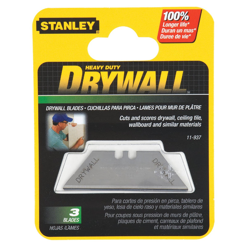 Stanley Drywall 2-Point 2-7/16 In. Utility Knife Blade (3-Pack)