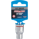 Channellock 1/2 In. Drive 7/16 In. 12-Point Shallow Standard Socket