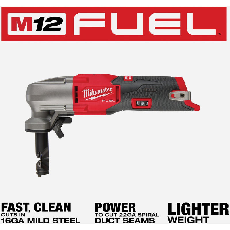 Milwaukee M12 Fuel Lithium-Ion 16 Gauge Variable Speed Nibbler (Tool Only)