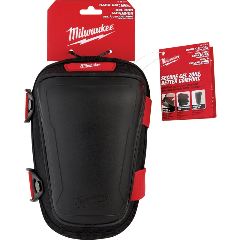 Milwaukee Hard Cap Gel Kneepads, 1 Pair