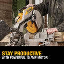 DEWALT 12 In. 15-Amp Single-Bevel Compound Miter Saw