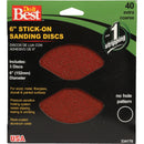 Do it Best 6 In. 40 Grit Stick-On Sanding Disc (3-Pack)