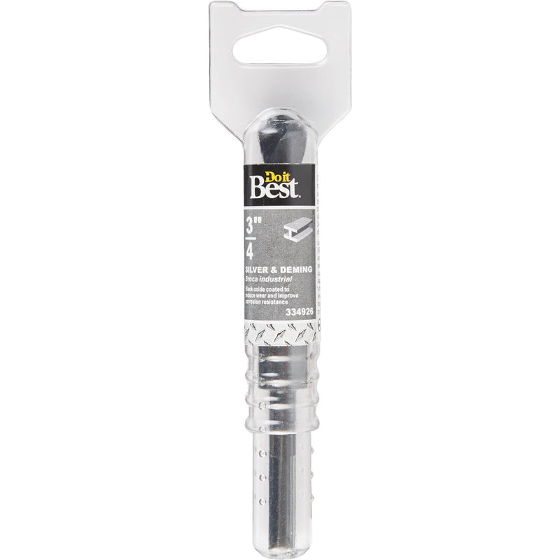 Do it Best 3/4 In. Black Oxide Silver & Deming Drill Bit