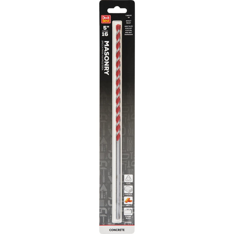 Do it Best 5/16 In. x 12 In. Rotary Masonry Drill Bit