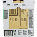 3M General Purpose 9 In. x 11 In. Aluminum Oxide Very Fine Sandpaper, 220 Grit (25-Pack)