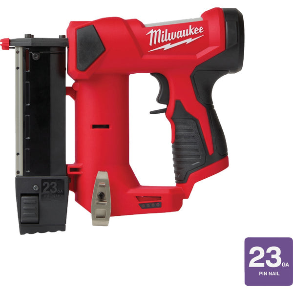 Milwaukee M12 23-Gauge Cordless Pin Nailer (Tool Only)