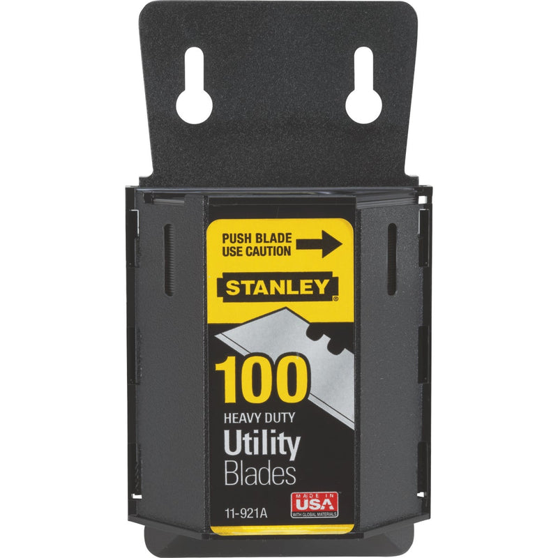 Stanley 2-Point Heavy-Duty 2-7/16 In. Utility Knife Blade (100-Pack)