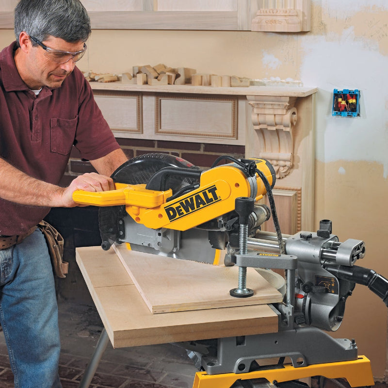 DEWALT 12 In. 15-Amp Dual-Bevel Sliding Compound Miter Saw