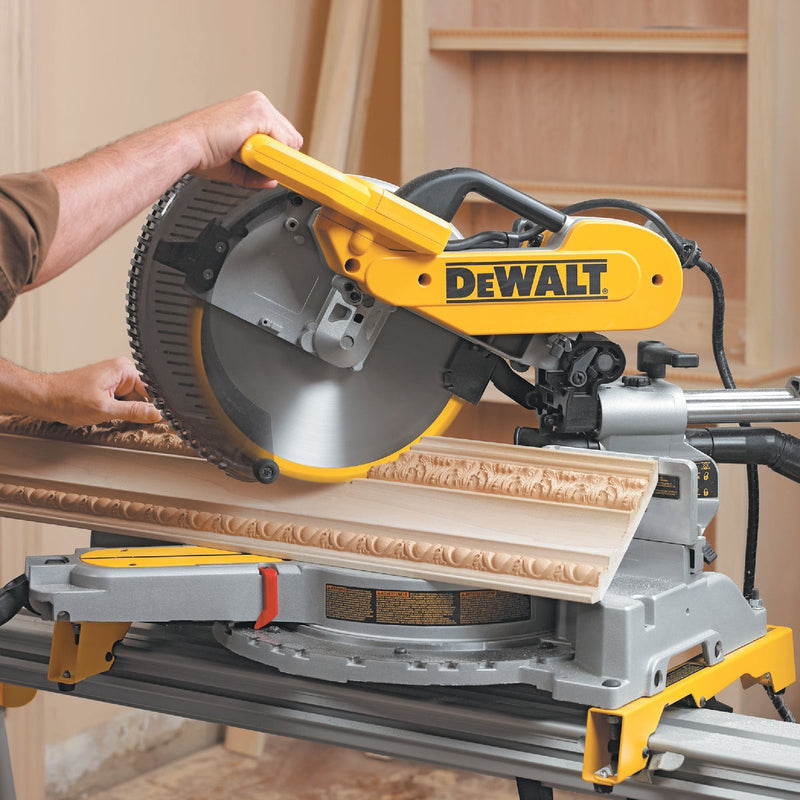 DEWALT 12 In. 15-Amp Dual-Bevel Sliding Compound Miter Saw