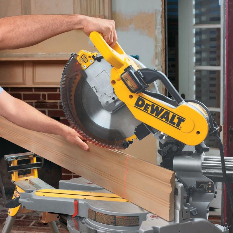 DEWALT 12 In. 15-Amp Dual-Bevel Sliding Compound Miter Saw