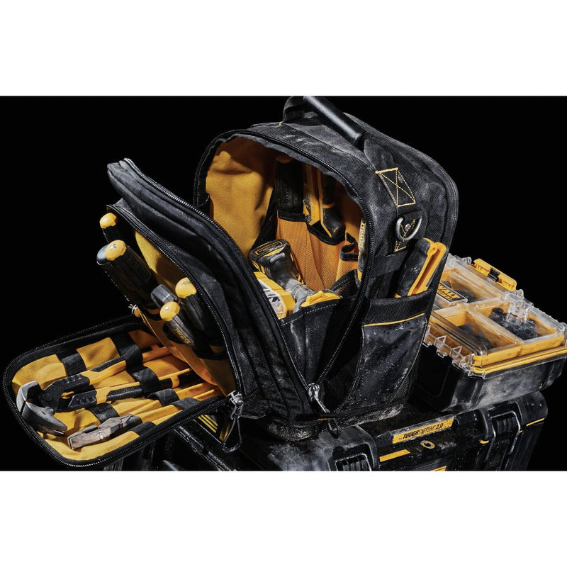 DEWALT ToughSystem 2.0 25-Pocket 15-1/4 In. Compact Backpack Tool Bag