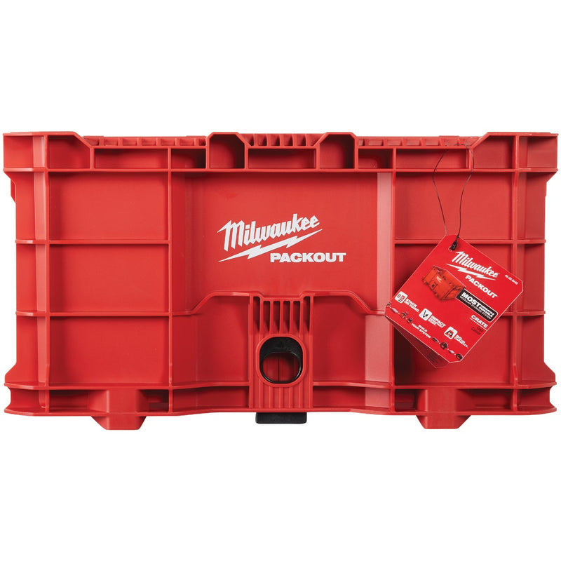 Milwaukee PACKOUT 50 Lb. Red Storage Tote