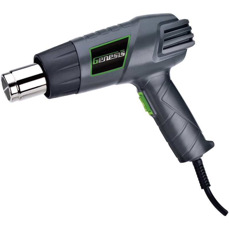 Genesis 12.5A Dual Temp Heat Gun Kit w/9 Accessories