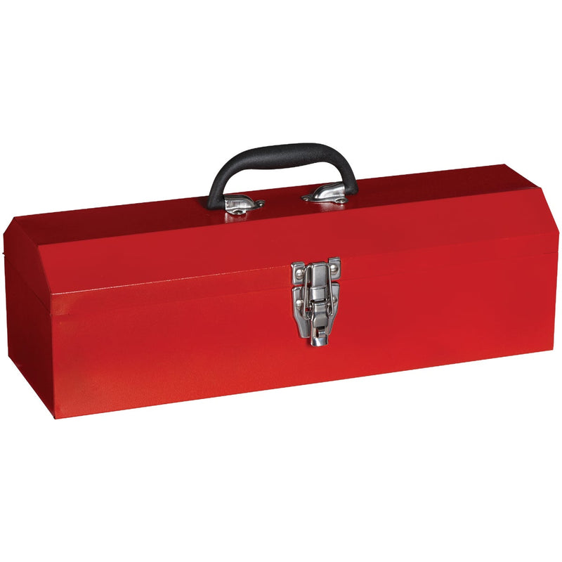 19 In. Red Steel Hip Roof Toolbox