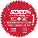 Diablo Steel Demon 7-1/4 In. 70-Tooth Thin Ferrous Metals Circular Saw Blade