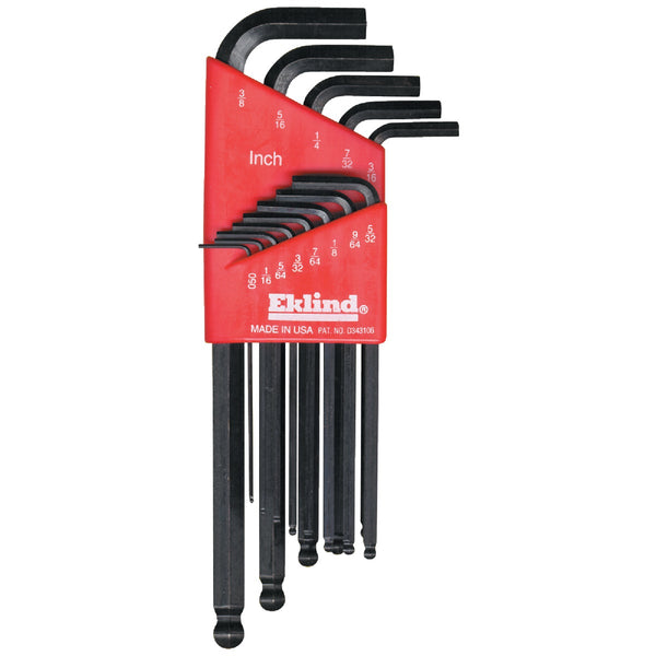 Eklind Standard Ball-End Hex Key Set, 13-Piece