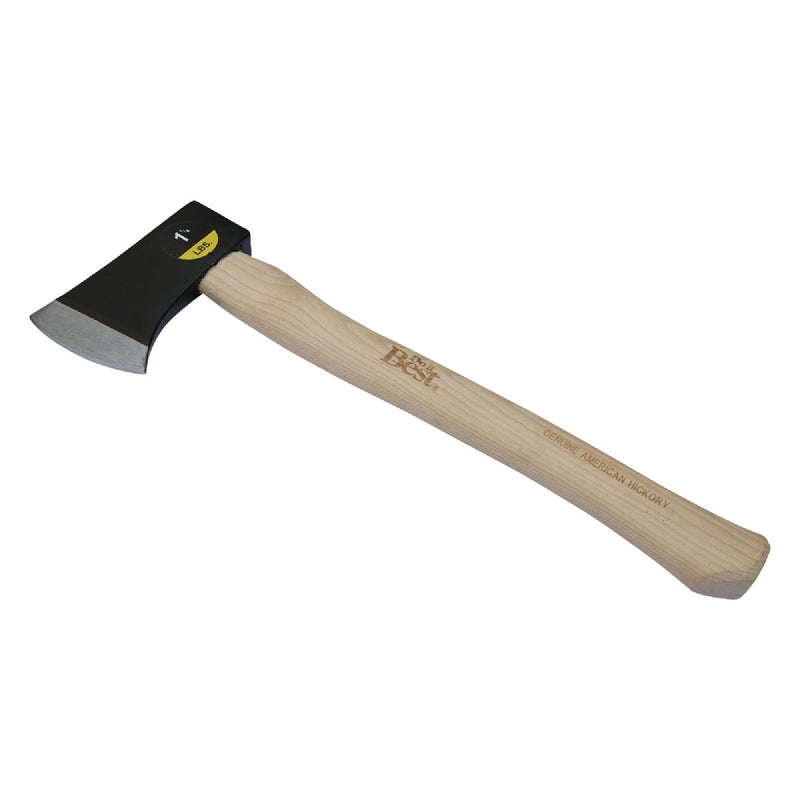 Do it Best 14 In. L. 1-1/4 Lb. Head Hickory Wood Handle Camper Axe