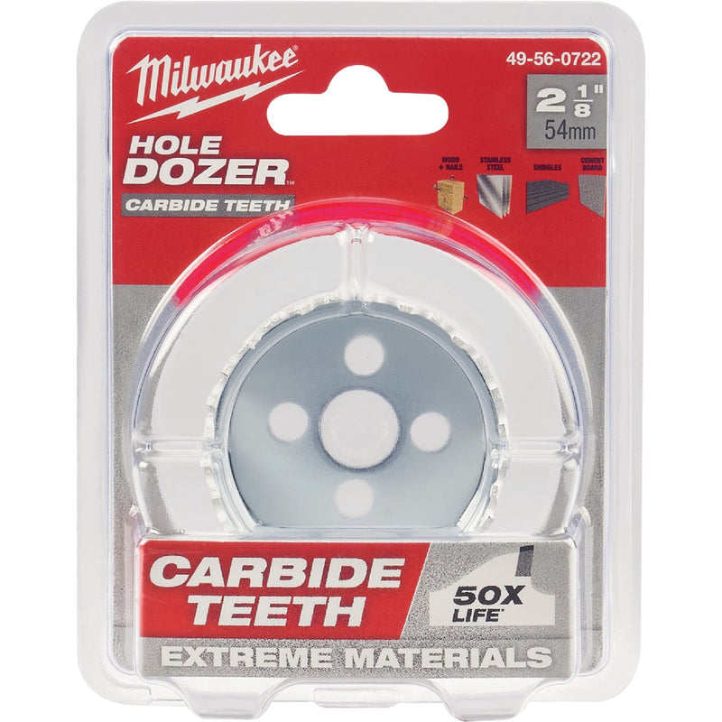 Milwaukee HOLE DOZER 2-1/8 In. Hole Saw with Carbide Teeth